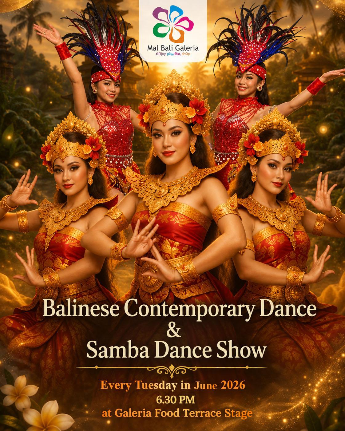 Balinese Contemporer & Samba Dance Show