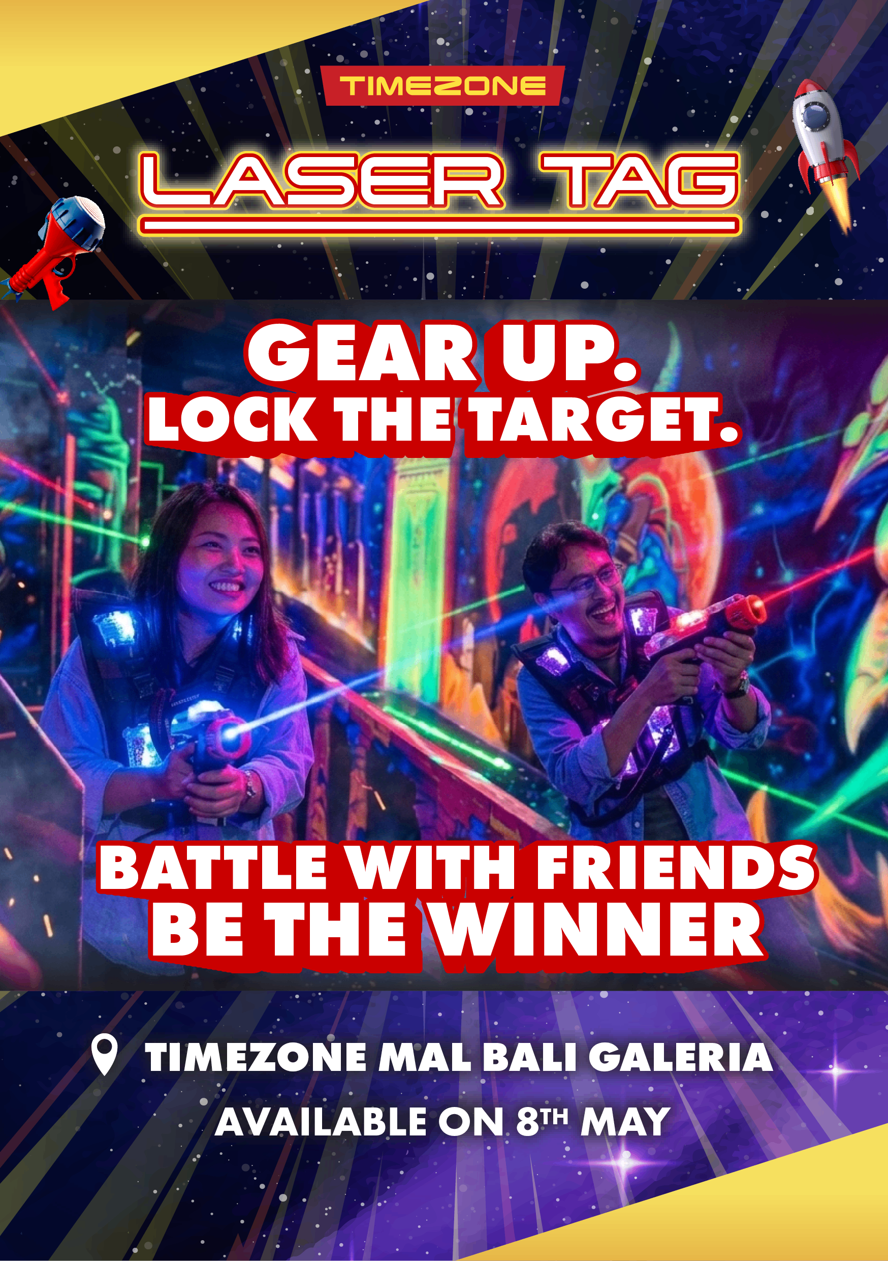 Timezone Laser Tag